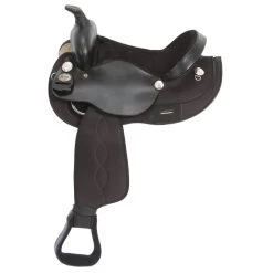 Tough 1 Eclipse Synthetic Round Skirt Trail Saddle