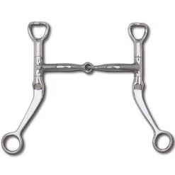 Myler Flat Shank With Sweet Iron Snaffle