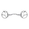 Myler Western Dee With 2 Hooks With Sweet Iron Low Port Comfort Snaffle