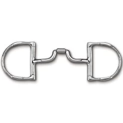 Myler Dee Without Hooks With Stainless Steel Low Ported Barrel Narrow