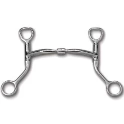 Myler HBT Shank With Sweet Iron Comfort Snaffle