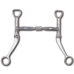 Myler Flat Shank With Sweet Iron Comfort Snaffle