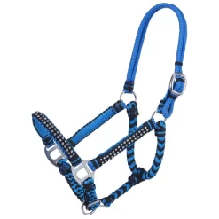 Tough 1 Mini Braided Cord Halter With Crystal Accents