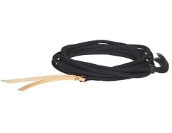 Royal King Black Braided Mecate Bosal Rein