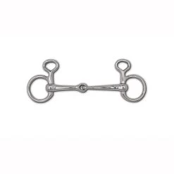 Toklat 14mm Snaffle Baucher Bit With 2" Rings