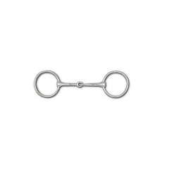 Toklat Loose Ring 11mm Thin Snaffle Bit With 3 1/4" Rings
