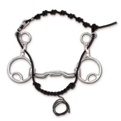 Parelli Myler Cradle CI Shank With Sweet Iron Low Port Comfort Snaffle