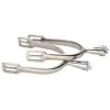 Korsteel Ladies Stainless Steel 30Mm Pow Rowel Spurs