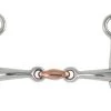 Shires Hanging Cheek, Copper Lozenge Snaffle