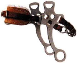 Korsteel Fleece Nose Hackamore Bit