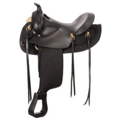 Tough 1 Synthetic Gaited Horse Round Skirt Trail Saddle