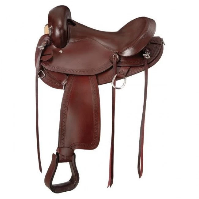 Tough 1 Hornless Comfort Gaited Trail Saddle - Image 2
