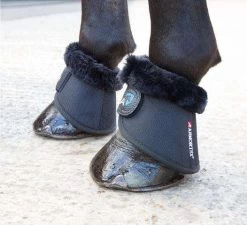 Shires Arma Fleece Trimmed Over Reach Boots