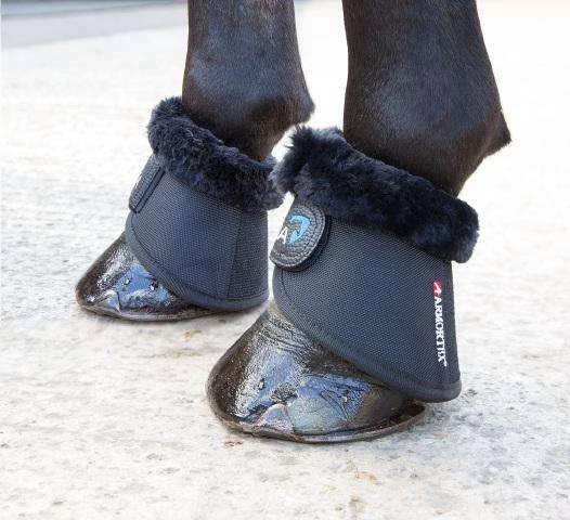 Shires Arma Fleece Trimmed Over Reach Boots