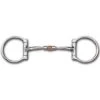 Myler Western Dee With Sweet Iron Comfort Snaffle With Copper Roller