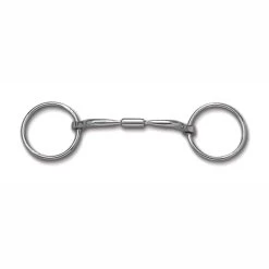Myler Loose Ring With Stainless Steel Comfort Snaffle Wide Barrel