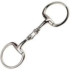 Jp Korsteel Stainless Steel French Link Eggbutt Snaffle Bit