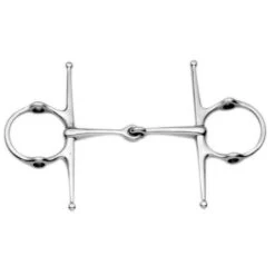 Korsteel Stainless Steel Jointed Full Cheek Gag Bit