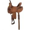 Tough 1 Branson Youth Buckstitch Roughout Barrel Saddle