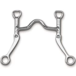 Myler Flat Shank With Sweet Iron Low Port Narrow